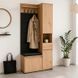 Передпокій MEBEL ELITE PARMA 80 Дуб Артизан/графіт