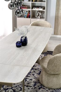 Стол раскладной SALIX Halmar 180(260)x90 Травентин/Кашемир фотография