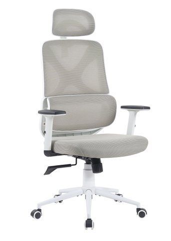 Комп'ютерне крісло Level Light Grey Ergomix Світло Сірий фотографія