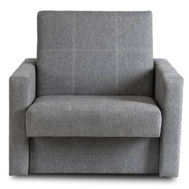 Кресло раскладное MEBEL ELITE MILAN 1, 98 см MEBEL ELITE Серый/ткань фотография