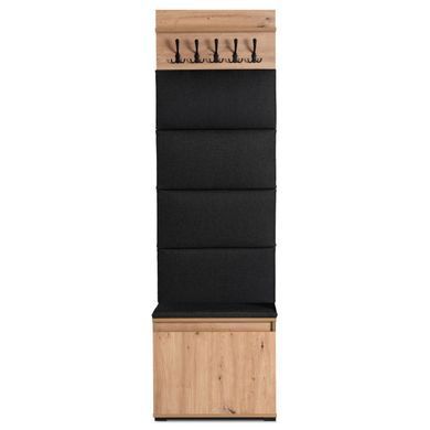 Передпокій MEBEL ELITE VENORNA 60 Дуб Артизан/графіт фотографія
