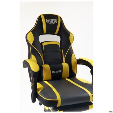 Комп'ютерне крісло VR Racer Dexter Webster AMF Чорний/жовтий фотографія
