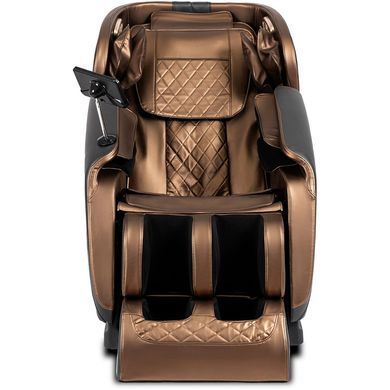 Масажне крісло MEBEL ELITE VX MAX екошкіра Коричневий Меню англійською мовою фотографія