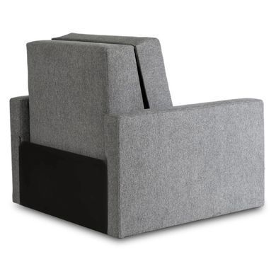 Кресло раскладное MEBEL ELITE MILAN 1, 98 см MEBEL ELITE Серый/ткань фотография