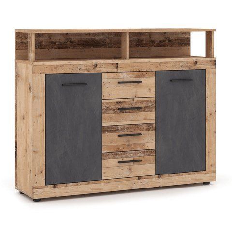 Комод MEBEL ELITE BLAGO MIDI B 120 необроблений дуб фотографія
