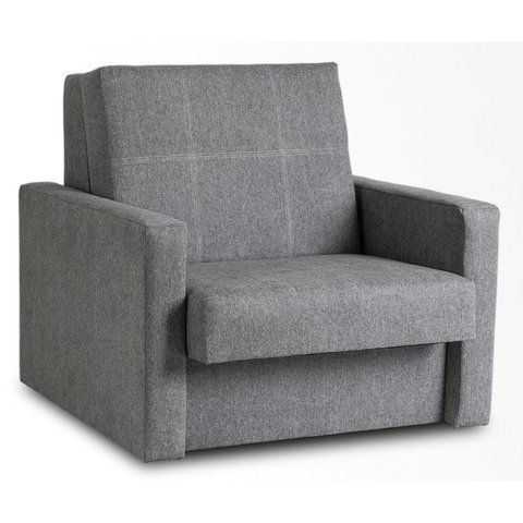 Кресло раскладное MEBEL ELITE MILAN 1, 98 см MEBEL ELITE Серый/ткань фотография