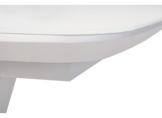 Стол раскладной TML-770 VETRO 160(200)x90 Матовый Белый фотография