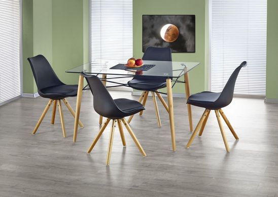 Стілець K-201 Halmar Чорний фотографія