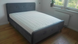 Кровать MALMO Velvet Signal 160x200 Серый