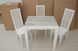 Стіл Трансформер Слайдер Мікс-Меблі 67-81 Білий матовий Горіх Крем