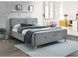 Кровать MALMO Velvet Signal 160x200 Серый фотография