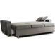 Диван 3-х місний оксамитовий MEBEL ELITE EMIL Velvet 230 см Сірий