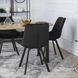 Стул бархатный MEBEL ELITE RICK Velvet Черный