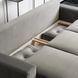 Диван 3-х місний оксамитовий MEBEL ELITE EMIL Velvet 230 см Сірий