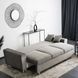 Диван 3-х місний оксамитовий MEBEL ELITE EMIL Velvet 230 см Сірий