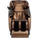Масажне крісло MEBEL ELITE VX MAX екошкіра Коричневий Меню англійською мовою