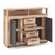 Комод MEBEL ELITE BLAGO MIDI B 120 необроблений дуб