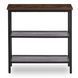 Журнальный столик MEBEL ELITE CARTER 60*30 рустикальный дуб/черный