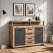Комод MEBEL ELITE BLAGO MIDI B 120 необроблений дуб