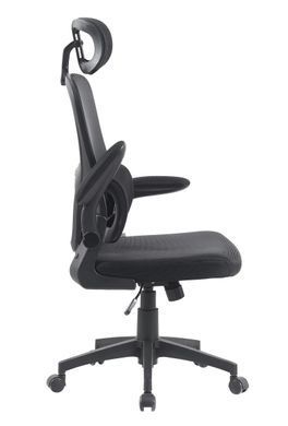 Комп'ютерне крісло Torso Black Ergomix Чорний фотографія