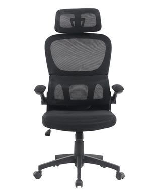 Комп'ютерне крісло Torso Black Ergomix Чорний фотографія