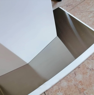Стіл розкладний TML-700 VETRO 140x80 Матовий Білий фотографія