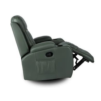 Масажне крісло MEBEL ELITE BOX екошкіра Зелений фотографія