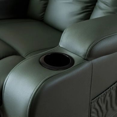 Масажне крісло MEBEL ELITE BOX екошкіра Зелений фотографія