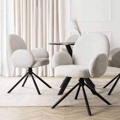 Стул поворотный MEBEL ELITE MUSSO Серый фотография