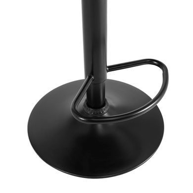 Барний стілець MEBEL ELITE NERO сірий/ чорний фотографія