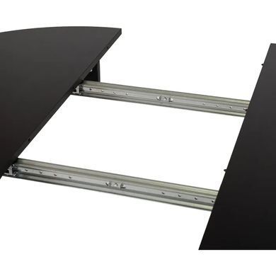 Стіл кухонний розкладний MEBEL ELITE HARRY 1 102(142)х102 см Чорний фотографія