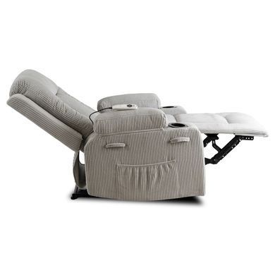 Массажное кресло MEBEL ELITE BOX Вельвет Серый фотография