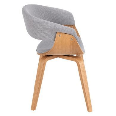 Стул MEBEL ELITE GARY 2 Золотой дуб / Серый фотография