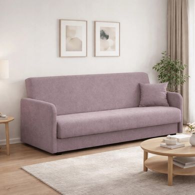 Диван розкладний MEBEL ELITE PORTO 198 см Беж фотографія