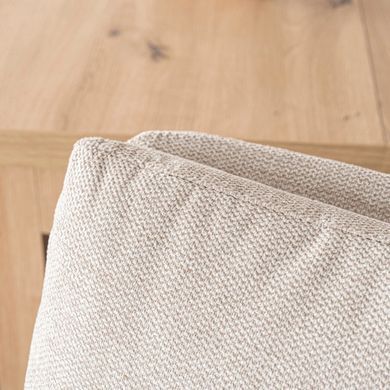 Стілець поворотний MEBEL ELITE BIANCO Бежевий фотографія