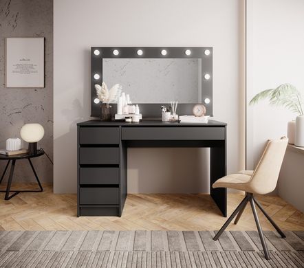 Стол туалетный письменый Perfect Home Ада / Ada 5S/120 Антрацит фотография