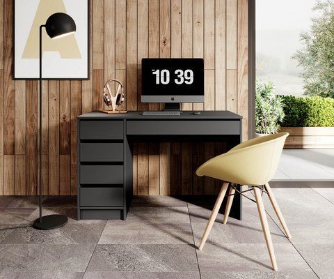 Стол туалетный письменый Perfect Home Ада / Ada 5S/120 Антрацит фотография