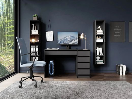 Стол туалетный письменый Perfect Home Ада / Ada 5S/120 Антрацит фотография