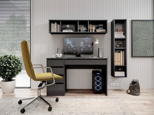 Стол туалетный письменый Perfect Home Ада / Ada 5S/120 Антрацит фотография