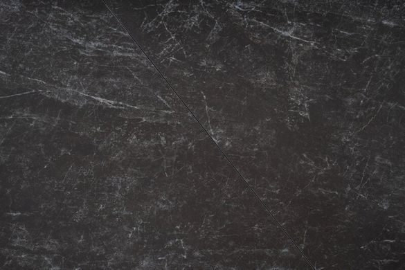 Стіл Розкладний ORBIT CERAMIC Signal 120(160)x120 Антарцит Ефект Мармуру фотографія