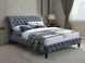 Кровать MALENA Velvet Signal 160х200 Серый фотография