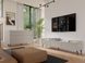 Тумба ТВ ADEMO REG 5 JUREK MEBLE кашемір/кашемір