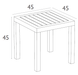 Комплект із 2 шезлонгів Onto Siesta Slim + Стіл Siesta Ocean Side Table - Taupe