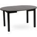 Стіл кухонний розкладний MEBEL ELITE HARRY 1 102(142)х102 см Чорний