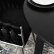 Стіл кухонний розкладний MEBEL ELITE HARRY 1 102(142)х102 см Чорний