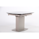 Стіл розкладний Joel beige AMF 120(180)X90 glass Quartz beige