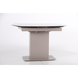 Стіл розкладний Joel beige AMF 120(180)X90 glass Quartz beige