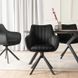 Стул поворотный MEBEL ELITE MUMBAI 2 Velvet&nbsp;Черный