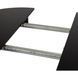 Стіл кухонний розкладний MEBEL ELITE HARRY 1 102(142)х102 см Чорний