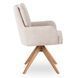 Стілець поворотний MEBEL ELITE BIANCO Бежевий